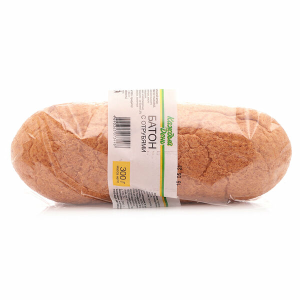 Батон Каждый день с отрубями