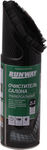 

Очиститель салона Runway 2 в 1 универсальный 450 мл