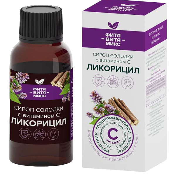 Сироп солодки Фита-Вита-Микс Ликорицил с витамином С