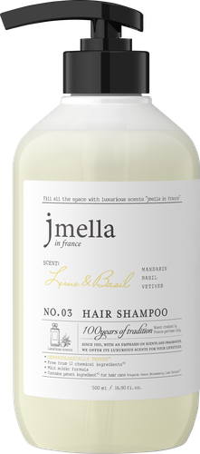 

Шампунь для волос Jmella in France Lime&basil 500 мл