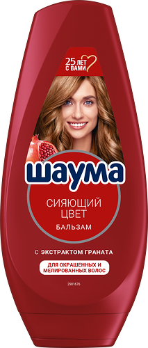 Бальзам для волос ШАУМА Сияющий цвет, 360мл