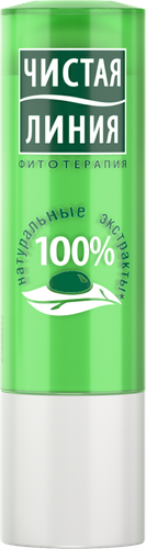

Бальзам для губ Чистая Линия против обветривания брусника 4 г