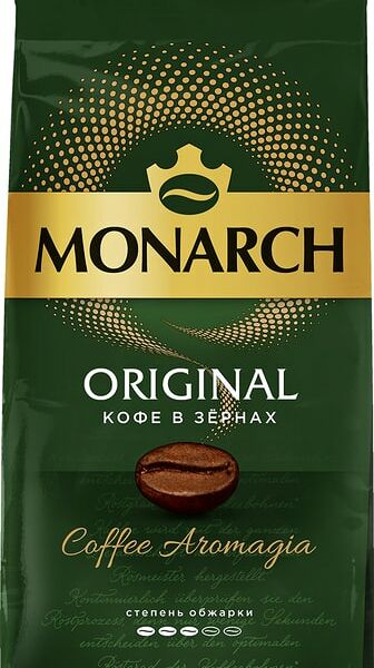 Кофе в зернах Monarch Original 230г