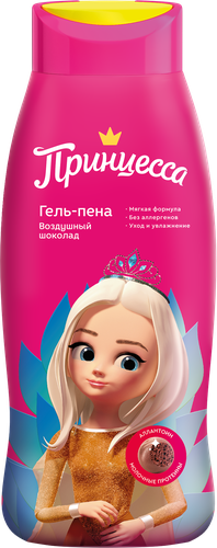

Гель для душа Принцесса Воздушный детский шоколад 400 мл дизайн упаковки в ассортименте
