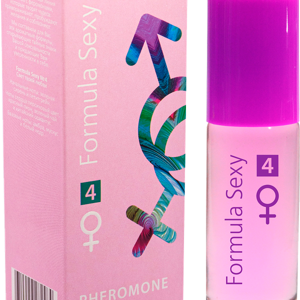 Туалетная вода Formula Sexy №4 с феромонами для женщин