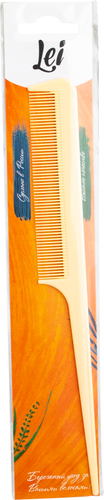 

Гребень Lei пластик с ручкой 1 вилка