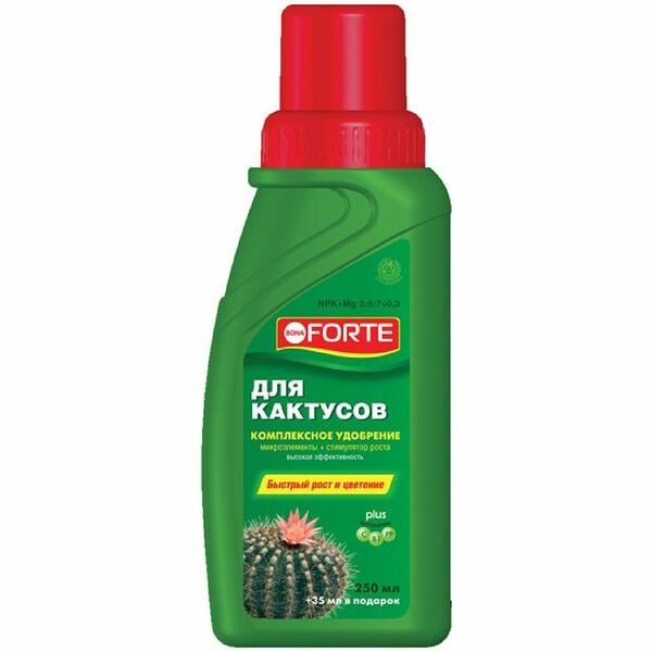 Удобрение Bona Forte Красота для кактусов
