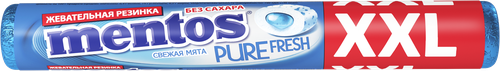 

Жевательная резинка Mentos Pure fresh XXL со вкусом мяты, 23.3 г