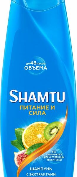 Шампунь Shamtu Питание и сила с экстрактами фруктов