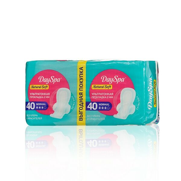 Прокладки Day Spa Natural Soft Normal 40шт