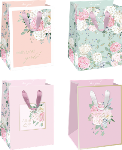 

Пакет подарочный Dolce НК с тиснением 14х19х11 см 1 шт. в ассортименте