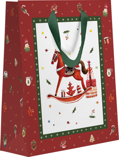 

Пакет подарочный Щелкунчик 14.6х11.4х6.4 см, дизайн в ассортименте