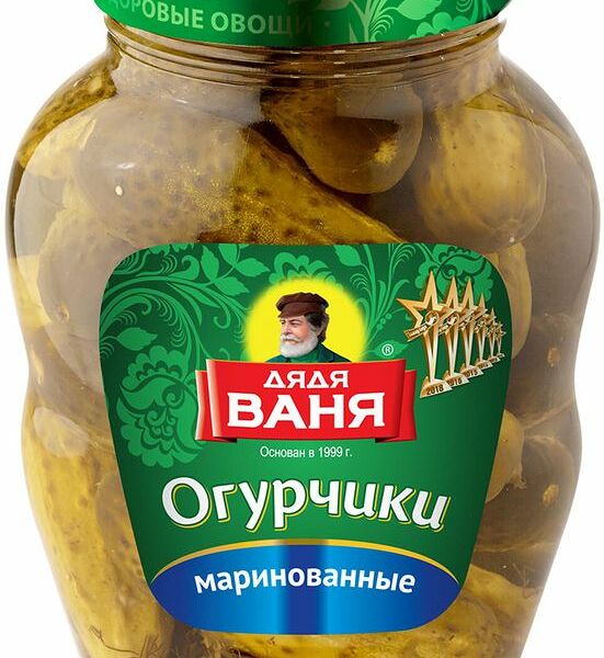 Огурчики Дядя Ваня маринованные, 1.8кг