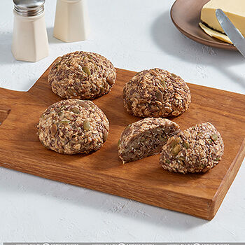 Булочка, обогащённая злаками (без муки), Mr.Zlak, 1 шт., 80 г