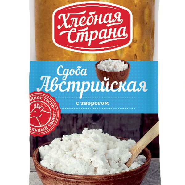 Сдоба Хлебная страна Австрийская с творогом 180г