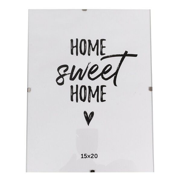 Фоторамка Клип, стекло, 15х20см