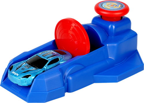 Набор игровой RUSH&CRUSH Запускатель с машинкой, 2 предмета, Арт. MX0408451
