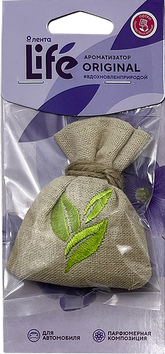 Ароматизатор автомобильный Лента Life Original, подвесной, Арт. 10357