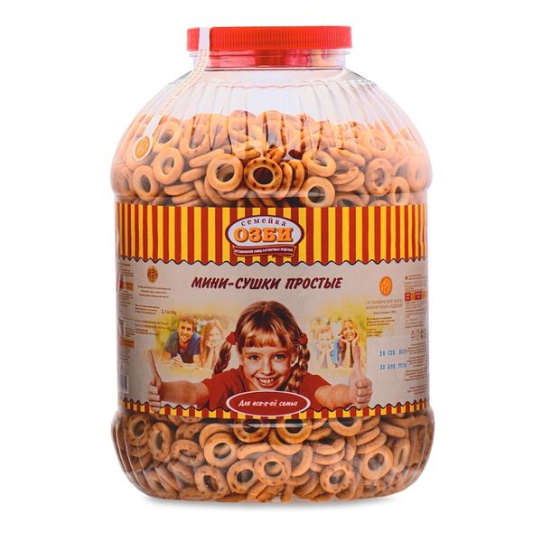Мини-сушки Семейка Озби простые 2.3кг Россия