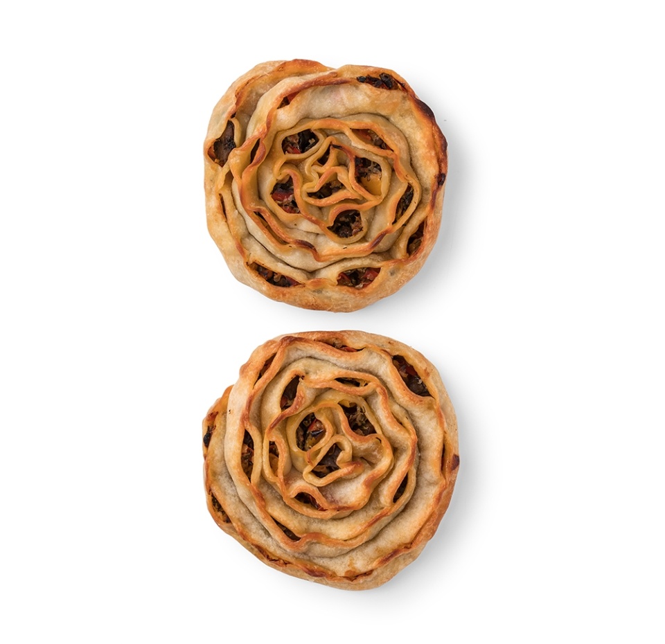 

Выпечка Азбука Вкуса с овощами и грибами постная 2 шт. х 110 г