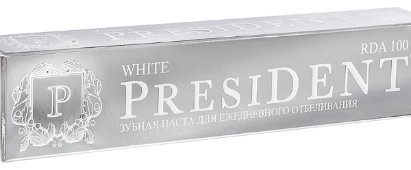 Зубная паста President White