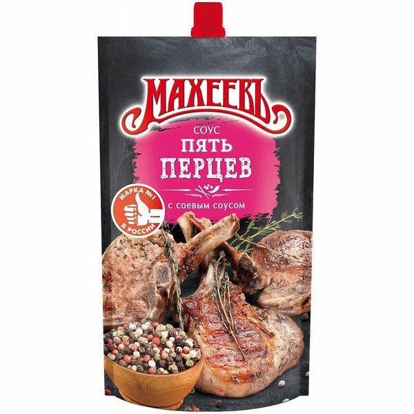 Соус Махеевъ пять перцев деликатесный, 230г