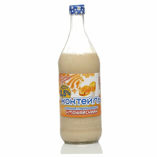 Коктейль молочный с ароматом тоффе (сливочной карамели) 2,5% ТМ Можайский