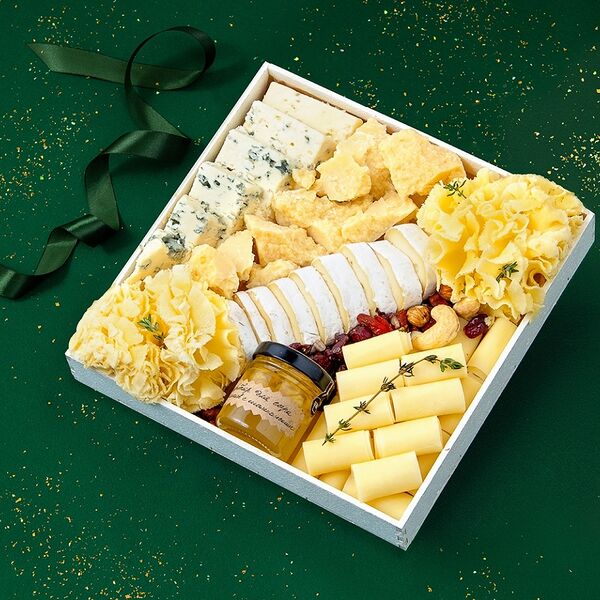 Гастрономический набор «Сырный сет №1», «Азбука вкуса», 7 позиций