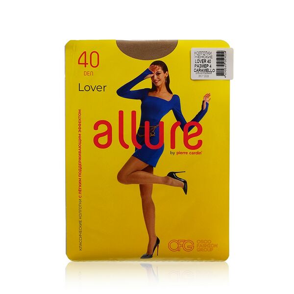 Женские колготки Allure Lover 40den Caramello 4 размер