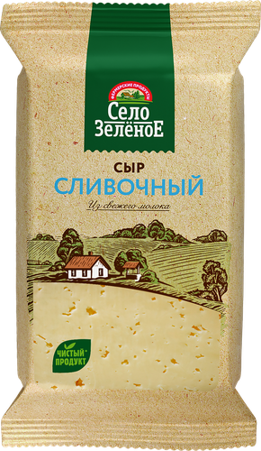 

Сыр Село Зелёное сливочный 50% 200 г