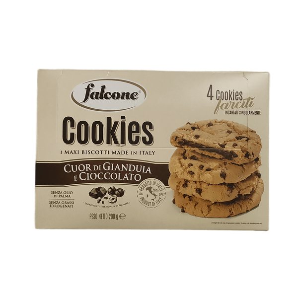 Печенье Falcone сахарное молочный шоколад-ореховый крем