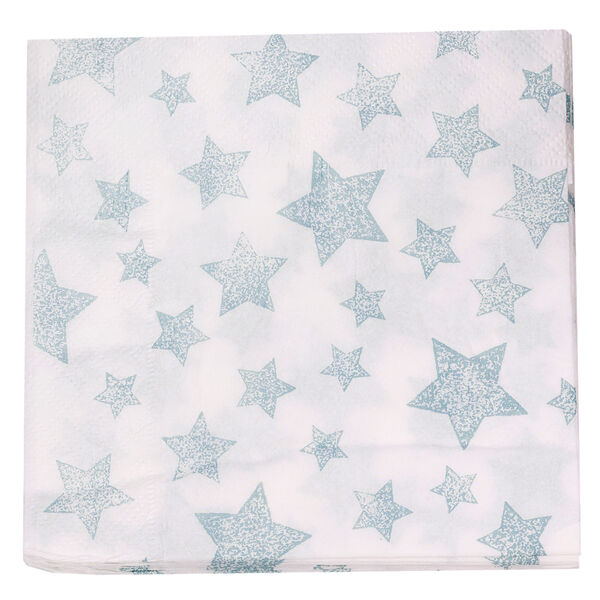 Салфетки бумажные Звездопад, 20 шт, 33 х 33 см, 2 слоя