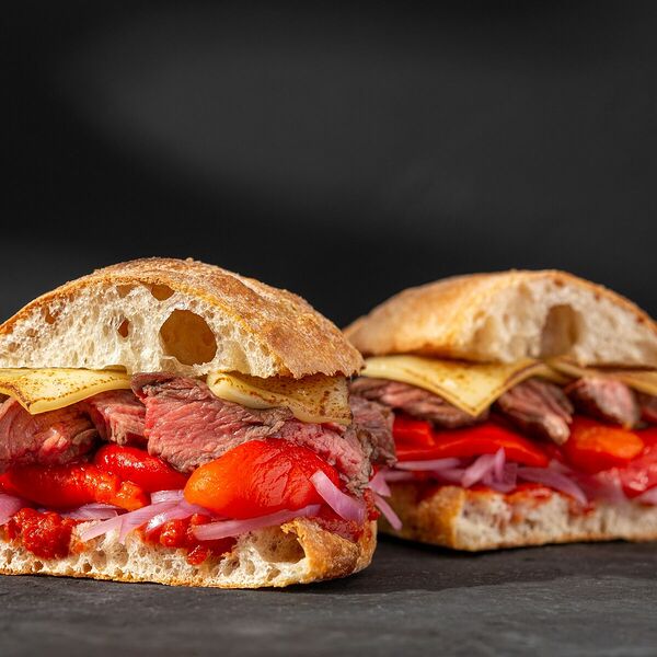 С печеным перцем