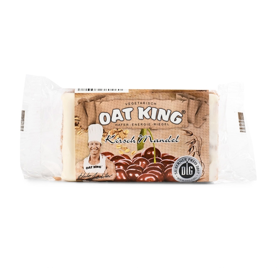 

Батончик Oat King Вишня с миндалем