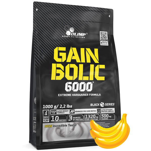 Olimp Gain Bolic 6000 банан 1000 г