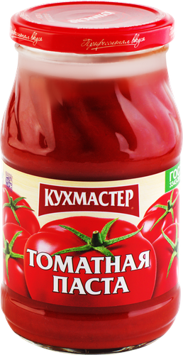 

Кухмастер Томатная паста ГОСТ 25% 480 г