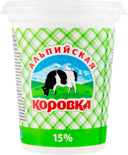

Продукт молокосодержащий Альпийская коровка 15% 400 г