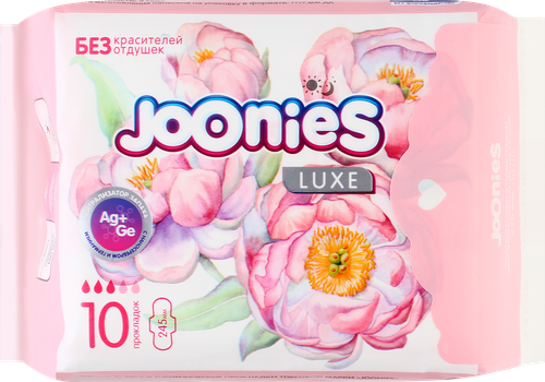 

Прокладки Joonies Luxe Дневные гигиенические 10 шт.