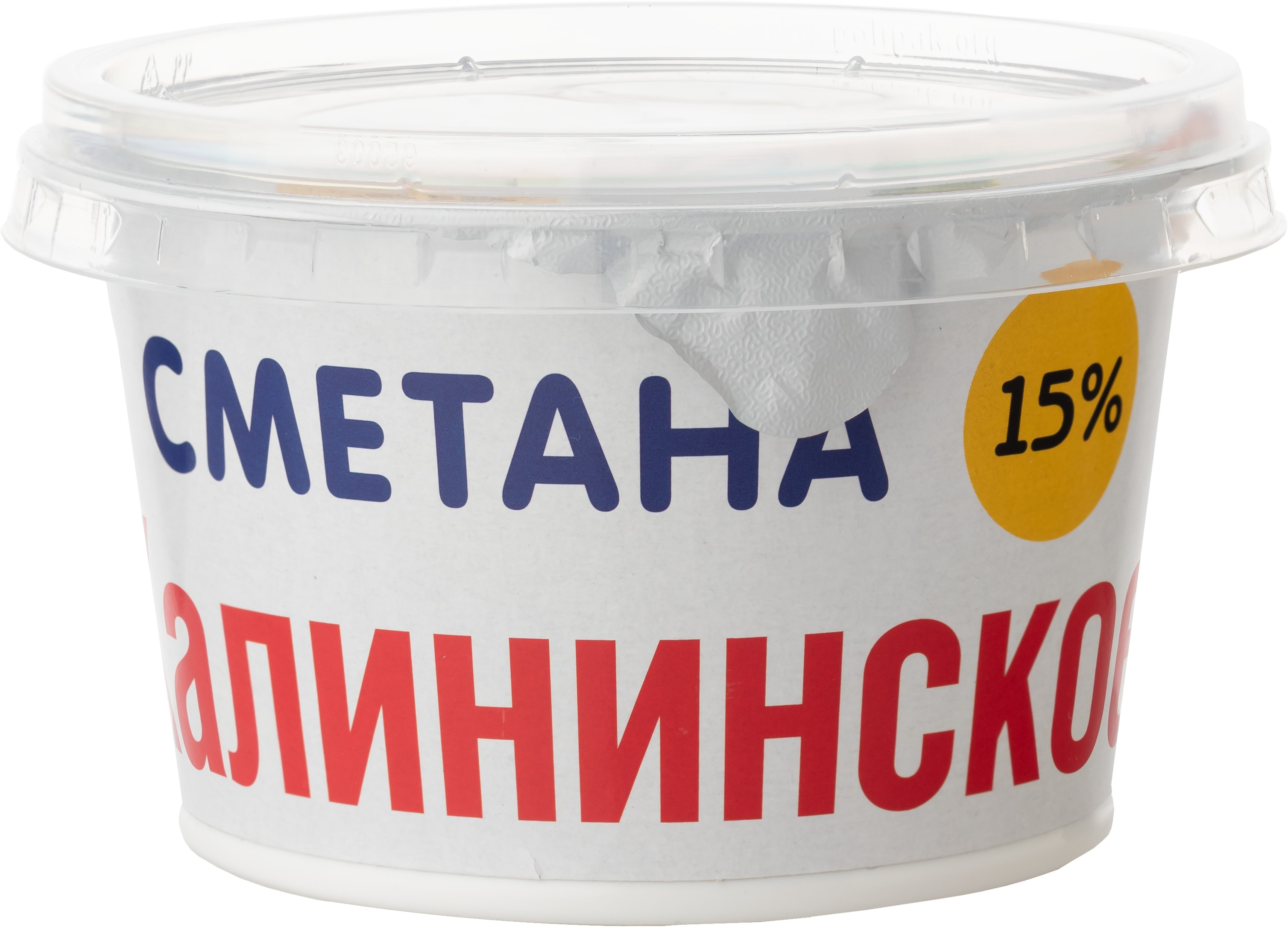 

Сметана Калининское 15%
