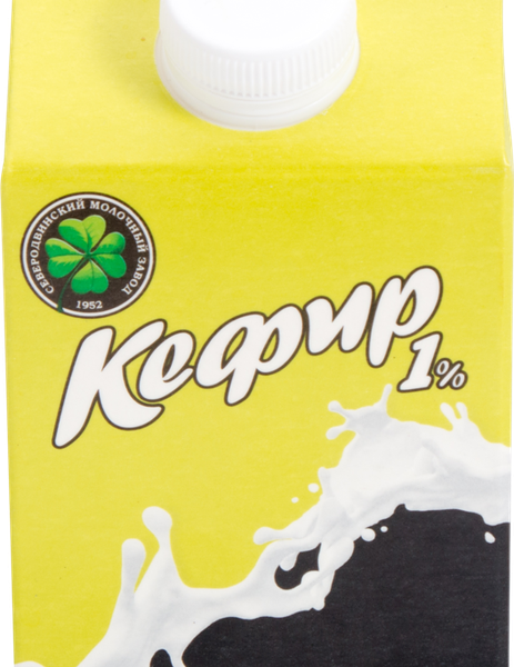 Кефир СЕВЕРОДВИНСК-МОЛОКО 1 %, без змж 500 г