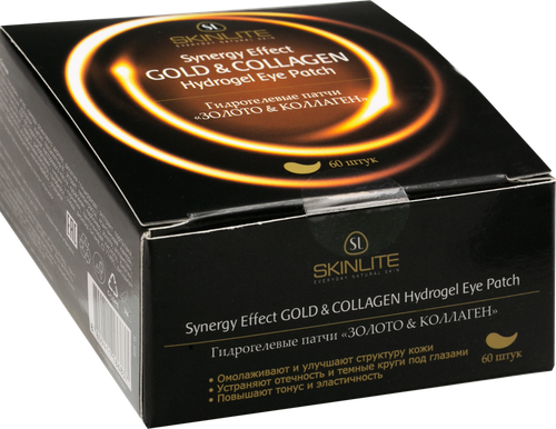 

Патчи для глаз Skinlite Золото&Коллаген гидрогелевые 60 шт.