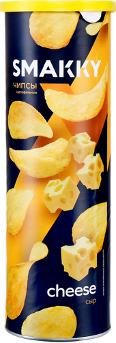 

Чипсы картофельные SMAKKY со вкусом сыра, 110г