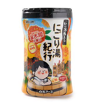 Соль для ванны Увлажняющая с восстанавливающим эффектом в ассортименте Hakugen Earth 600г, Япония