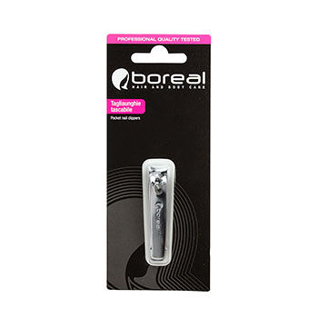 Книпсер - кусачки для ногтей Boreal Карманные с пилочкой 1 шт Китай