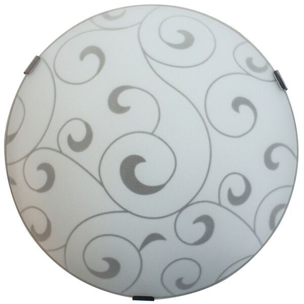 Светильник настенно-потолочный Элетех Морокко, Е27, 60 Вт, 25 см, матовый белый