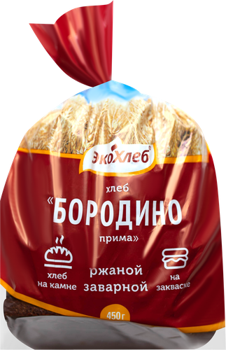 

Хлеб Экохлеб Бородино в нарезке 450 г