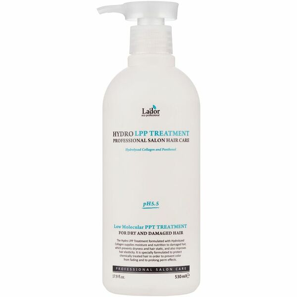 Увлажняющая маска для сухих и поврежденных волос La'dor Eco Hydro LPP Treatment 530 мл