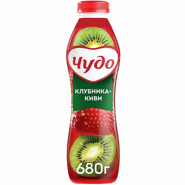 Йогурт питьевой Чудо Клубника-Киви 1,9%