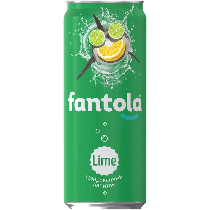 

Напиток Fantola Lime газированный 0.33 л