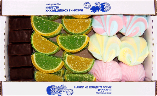 

Набор кондитерских изделий Bonvida Радужный вкус, 500 г